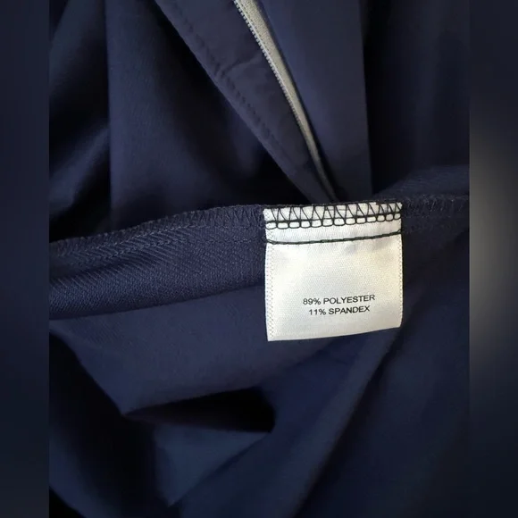 Peter Millar Navy Crown Sport Rain jacket / Windbreaker LIKE NEW - Picture 11 of 12